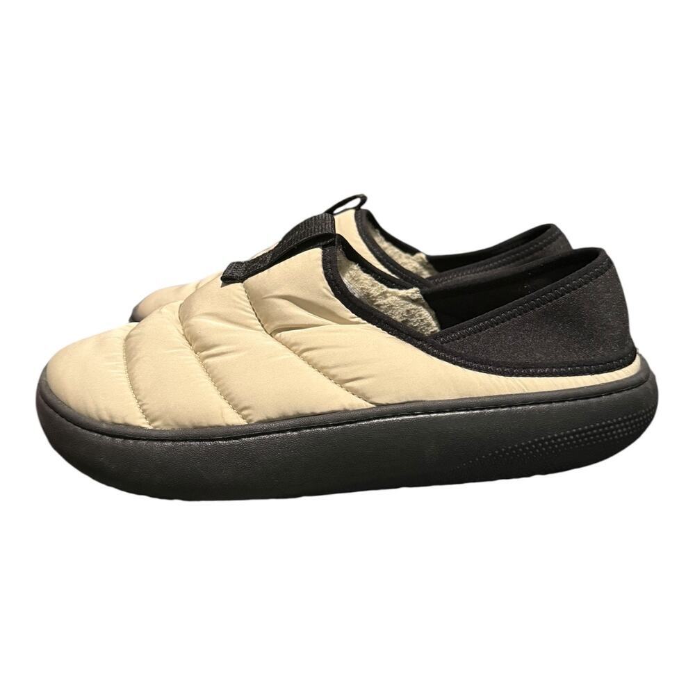 Crocs Classic Puff Moc Slippers Mens 10 Wmns 12 Moth Fleece Lined Casual Comfort - Picture 5 of 9